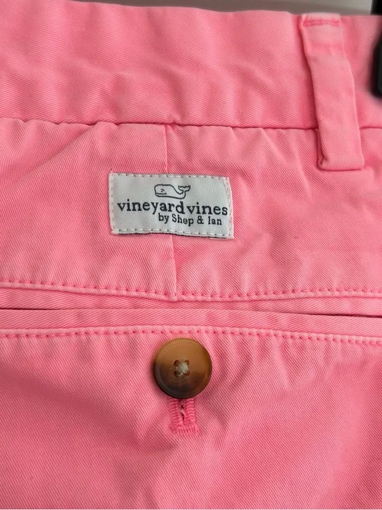 Vineyard Vines Pink Flat Front Breaker Men's Shorts Size 32 - Picture 7 of 8